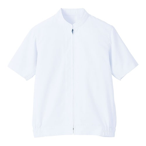 男女兼用半袖ジャンパー 5L ホワイト