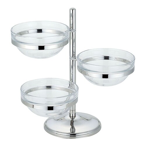 UK18−8サラダボールツリー 3段 P