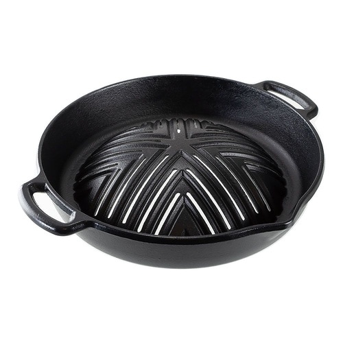 アサヒ 焼肉ジンギスカン鍋 深型 穴あき