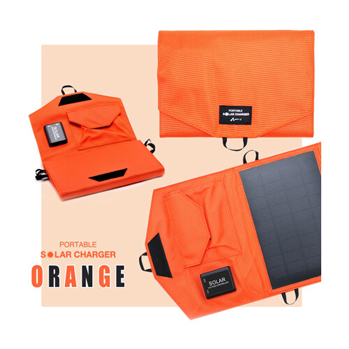 ポータブルソーラー充電器14W型 OR