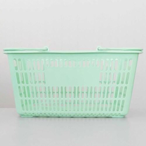 買い物かご ライトグリーン SL−30