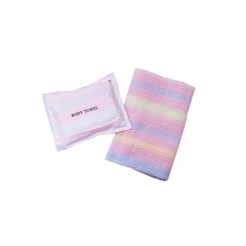 ソフトボディタオル 虹色 600個入 B