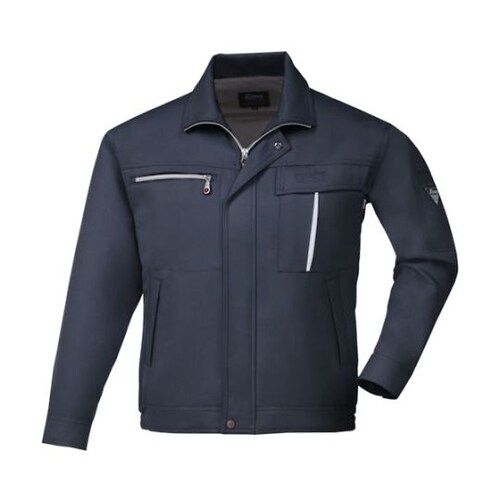 長袖ブルゾン ストーンブラック 4L 1