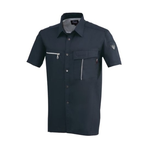 半袖シャツ ストーンブラック 5L 12