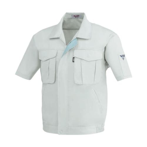 半袖ブルゾン グレー 3L 1291−2