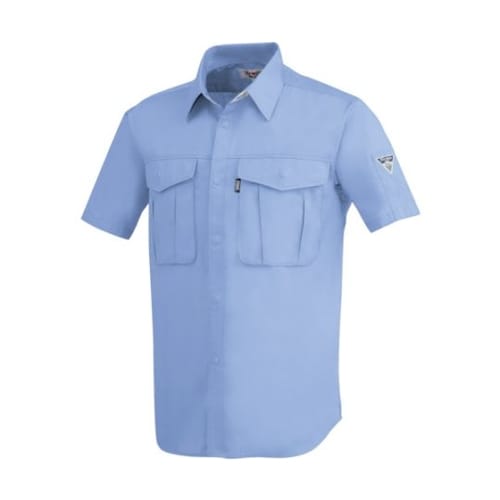 半袖シャツ ブルー 3L 1292−40