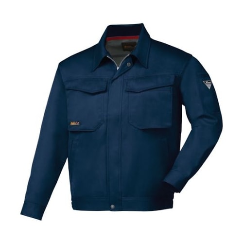 長袖ブルゾン 紺 3L 1460−10−