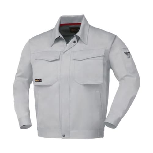 長袖ブルゾン グレー 5L 1460−2