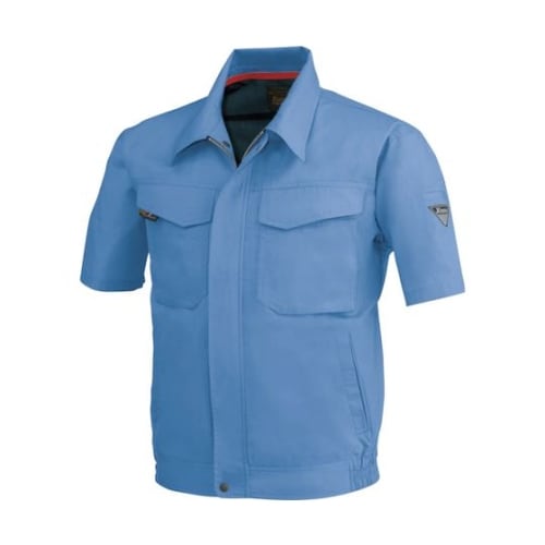 半袖ブルゾン ブルー LL 1471−4