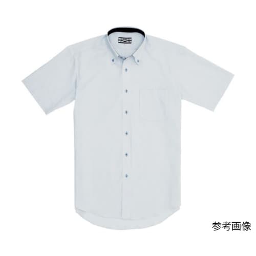 半袖ボタンダウン サックス L 1506