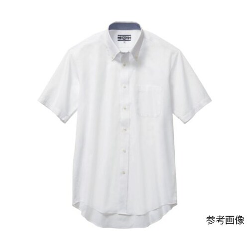 半袖ボタンダウン シロ 3L 15064