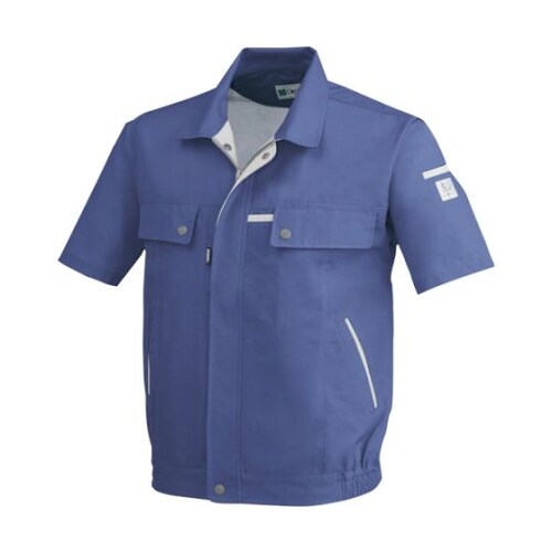 半袖ブルゾン 紺 4L 1551−10−