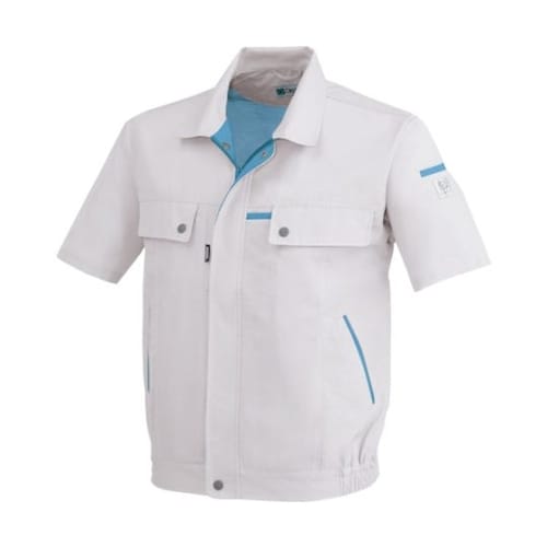 半袖ブルゾン シルバーグレー 6L 15