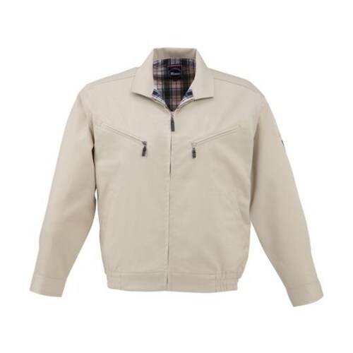 長袖ブルゾン アイボリー 4L 1610