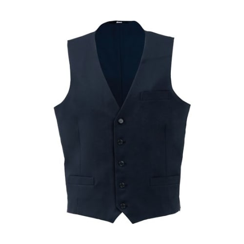 ビジネスベスト 紺 サイズ5 16210