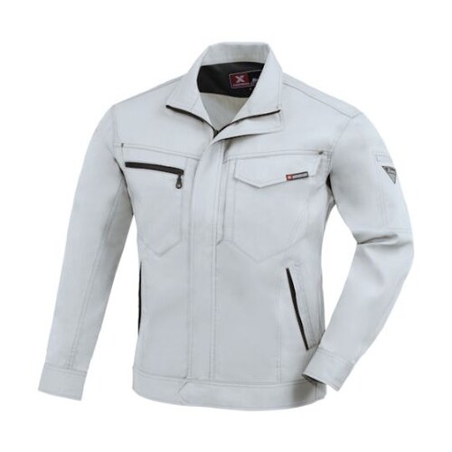 長袖ブルゾン シルバーグレー 3L 16