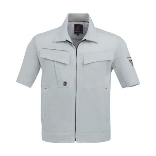 半袖ブルゾン シルバーグレー 4L 16