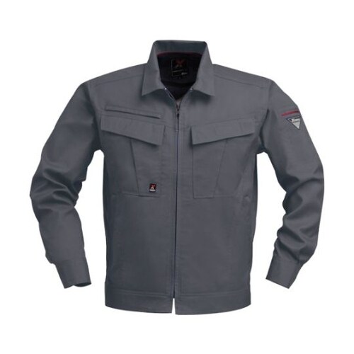 長袖ブルゾン チャコールグレー 5L 1