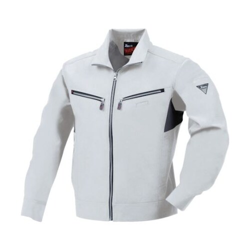 長袖ブルゾン シルバーグレー M 166