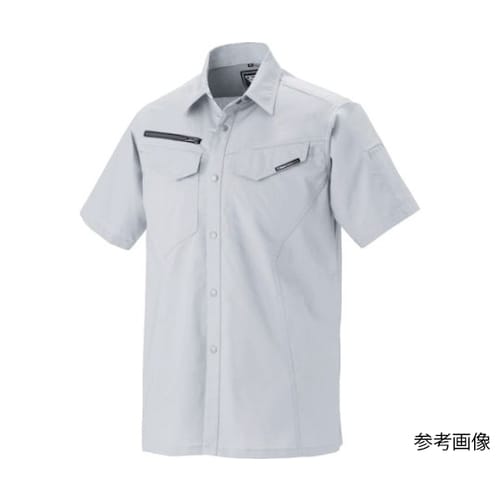 半袖シャツ シルバーグレー S 1692