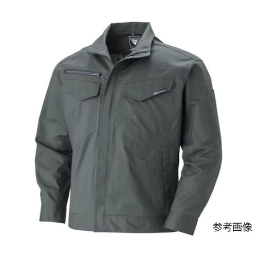 長袖ブルゾン チャコールグレー L 16