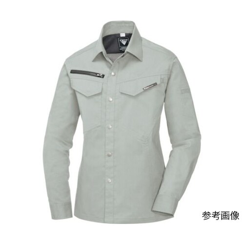 レディス長袖シャツ モスグリーン サイズ