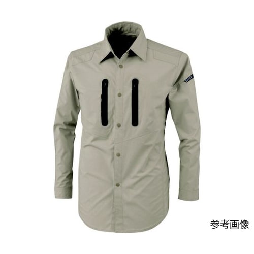 長袖シャツ サンドベージュ 3L 173