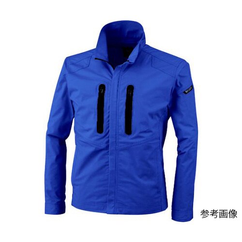 長袖ブルゾン ブルー 5L 1734−4