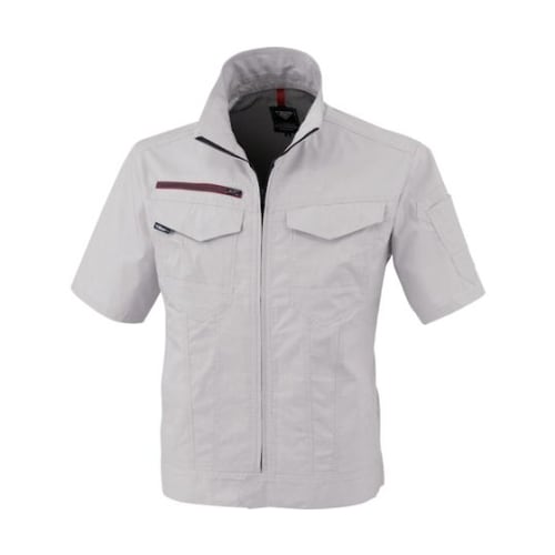 半袖ブルゾン シルバーグレー L 175