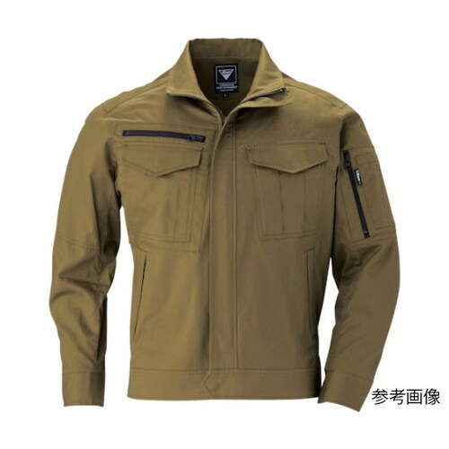 長袖ブルゾン キャメル 4L 2014−