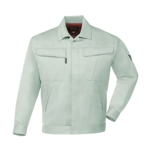 比翼型長袖ブルゾン モスグリーン 5L