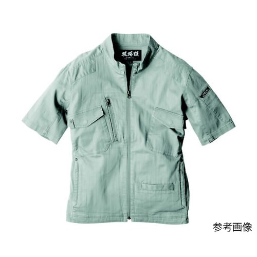 半袖ブルゾン グレー LL 2231−2