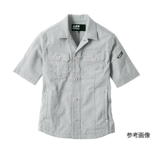 半袖ブルゾン グレー 3L 2251−2