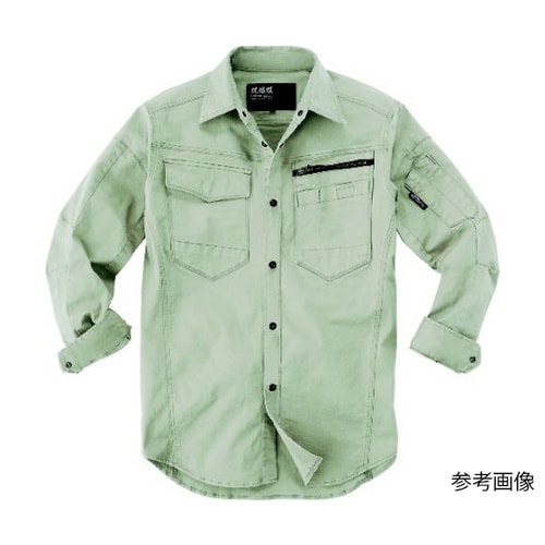 長袖シャツ サンドベージュ 5L 227