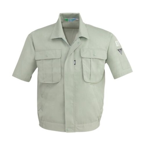 半袖ブルゾン モスグリーン S 3191