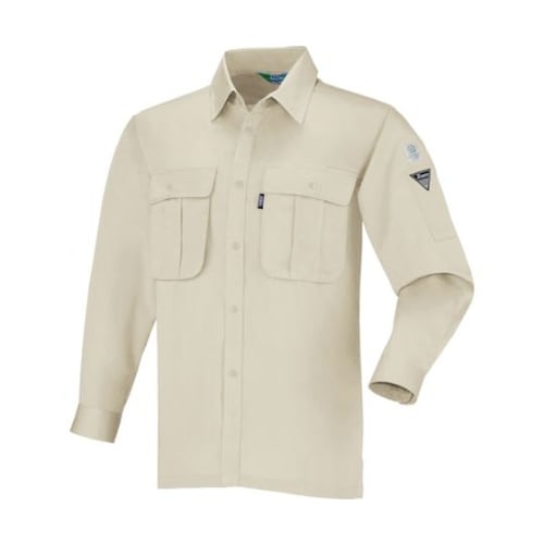 長袖シャツ アイボリー L 3193−3