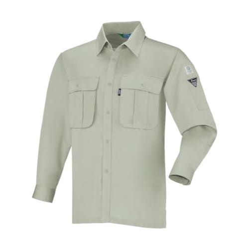 長袖シャツ モスグリーン 3L 3193