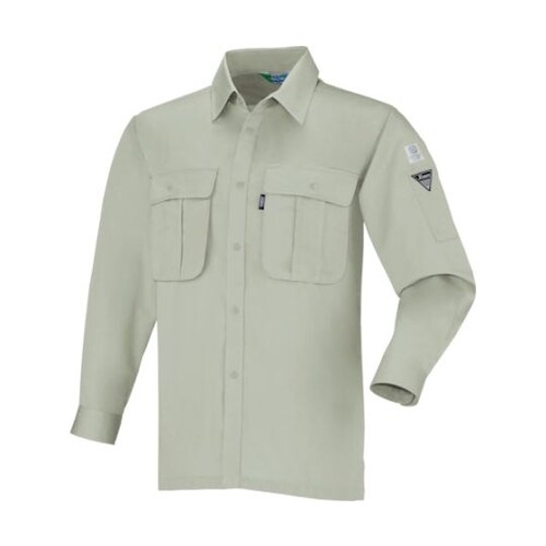 長袖シャツ モスグリーン M 3193−