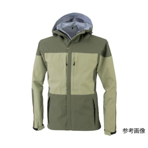 レインジャケット カーキ 3L 3200