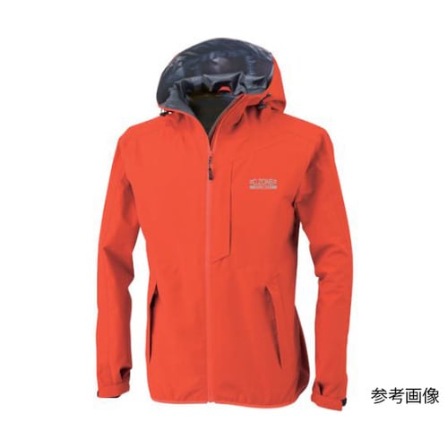 レインジャケット レッド 4L 3200