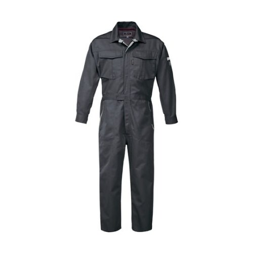 ツナギ服 チャコールグレー 5L 340