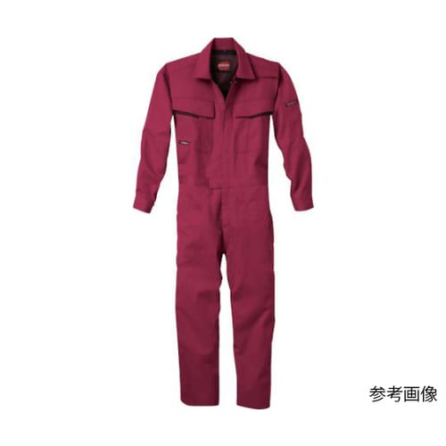 ツナギ服 ワイン LLサイズ 34880