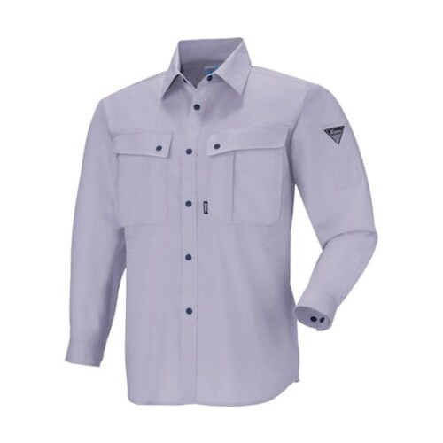 長袖シャツ バイオレット L 5030−