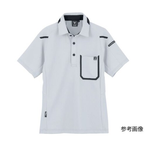 半袖ポロシャツ シルバーグレー 3L 6