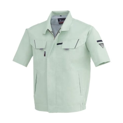 半袖ブルゾン モスグリーン 4L 756