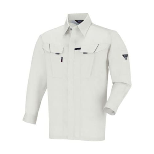 長袖シャツ シルバーグレー LL 756