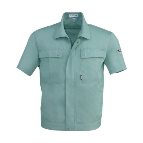 半袖ブルゾン グリーン 5L 9210−