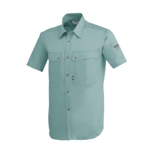 半袖シャツ グリーン 3L 9220−6