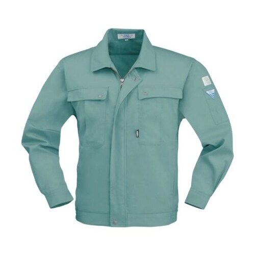 長袖ブルゾン グリーン M 9294−6