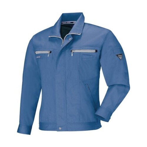 長袖ブルゾン クールブルー 5L 965